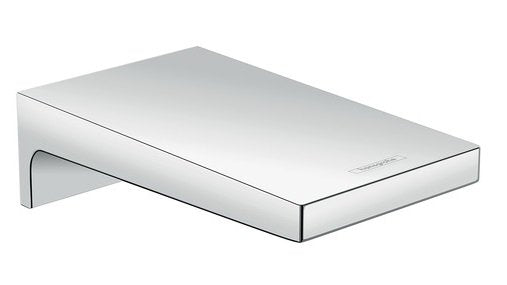 Pipa cada Hansgrohe Metropol montaj incastrat, cu protectie 185 mm, crom - 32543000