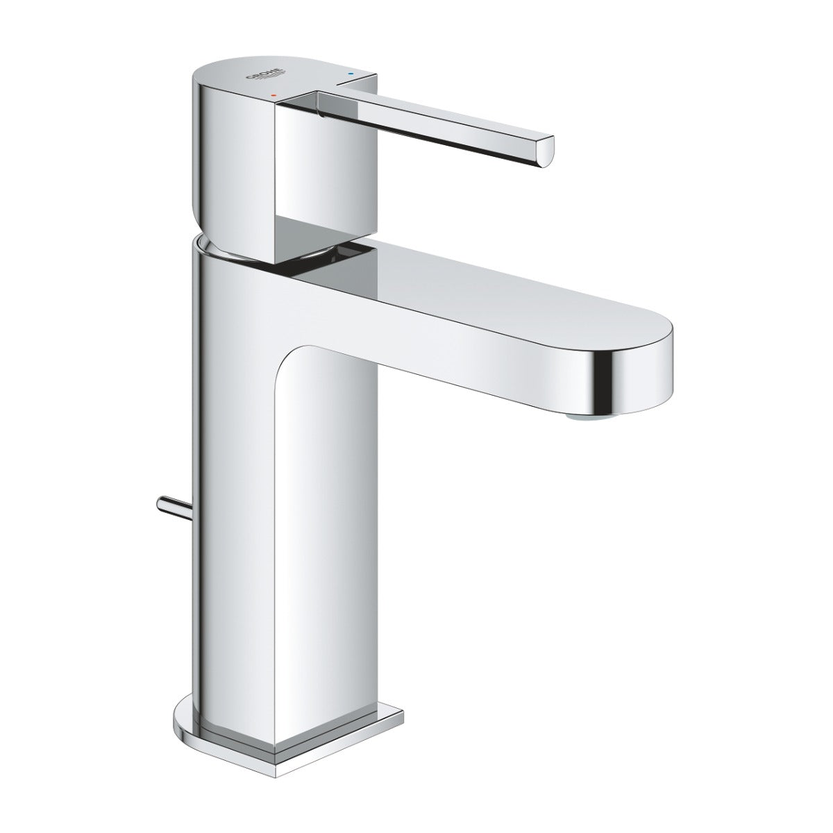 Baterie lavoar Grohe Plus, marimea S,furtune flexibile, sifon, crom, 5,7 l/min-32612003