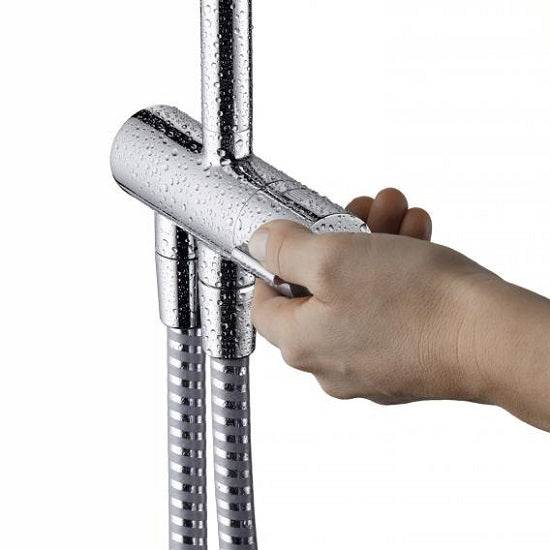 Coloana de dus Hansgrohe Vernis Blend 200 Reno, fara baterie, crom - 26272000