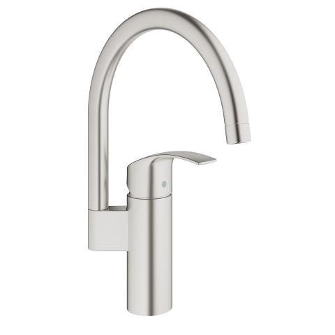 Baterie bucatarie Grohe satinat otel inoxidabil