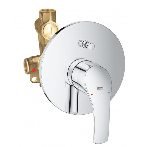 Set baterii baie montaj incastrat,para fixa 210 mm Grohe Eurosmart New