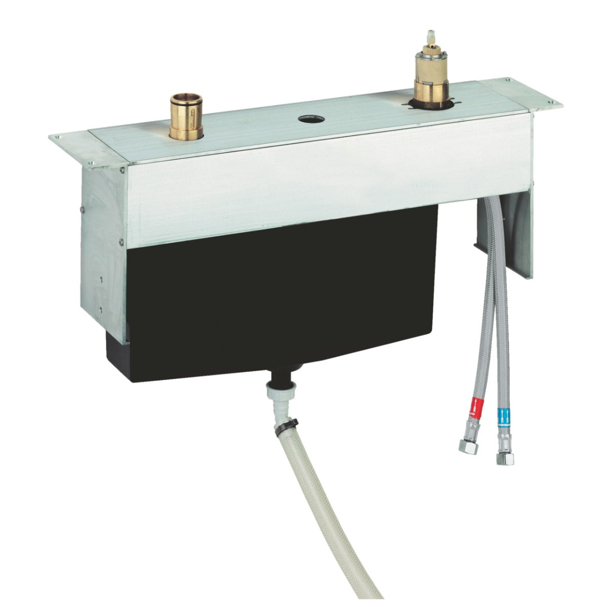 Corp montat sub placile ceramice pentru baterie cada cu 3 orificii-Grohe-33339000