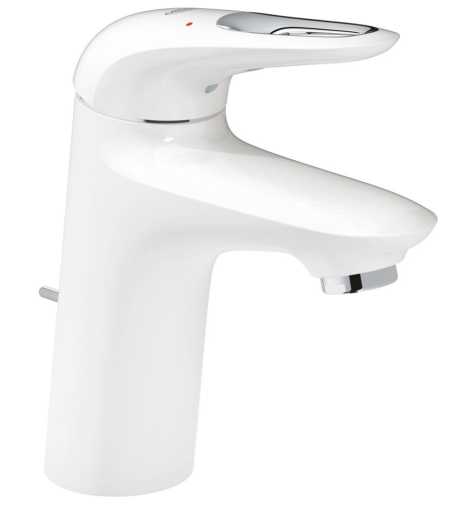 Pachet 3 in 1 baterii baie Grohe Eurostyle, marimea S, alb,maner decupat (33558LS3,33591LS3,27853003)