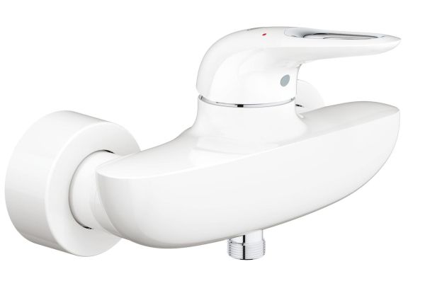 Coloana dus Grohe Tempesta 250+baterie cabina dus Grohe Eurostyle alb,maner decupat  (33590ls3,26675000)