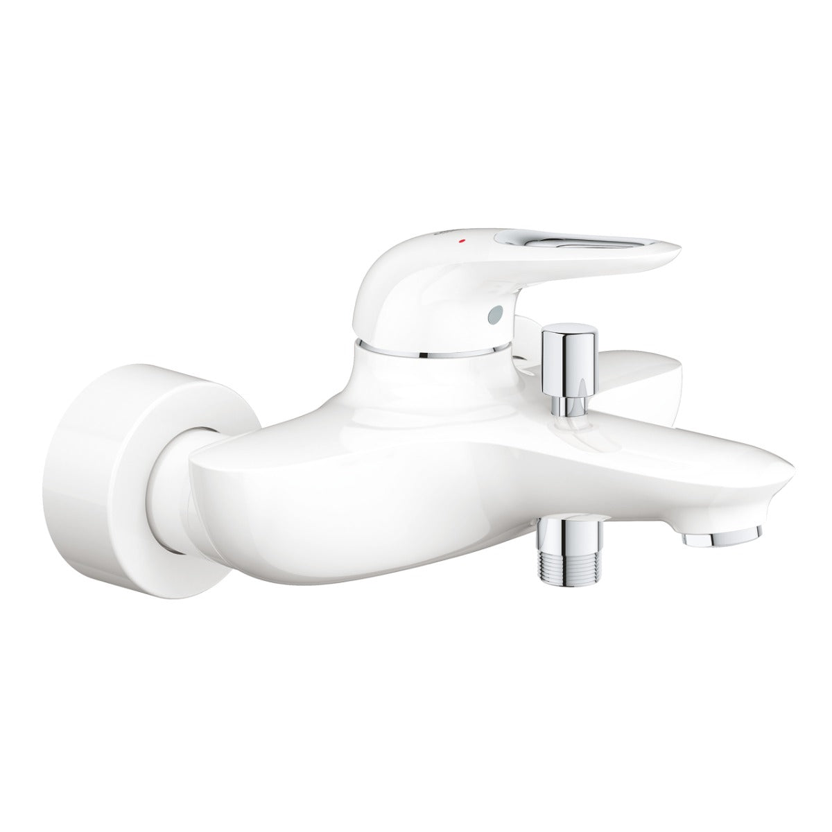 Pachet 3 in 1 baterii baie Grohe Eurostyle, marimea S, alb,maner decupat (33558LS3,33591LS3,27853003)