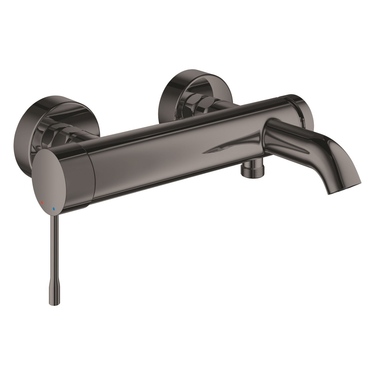 Baterie cada Grohe New Essence, 1/2'', monocomanda, cartus ceramic, diverter, hard graphite - 33624A01