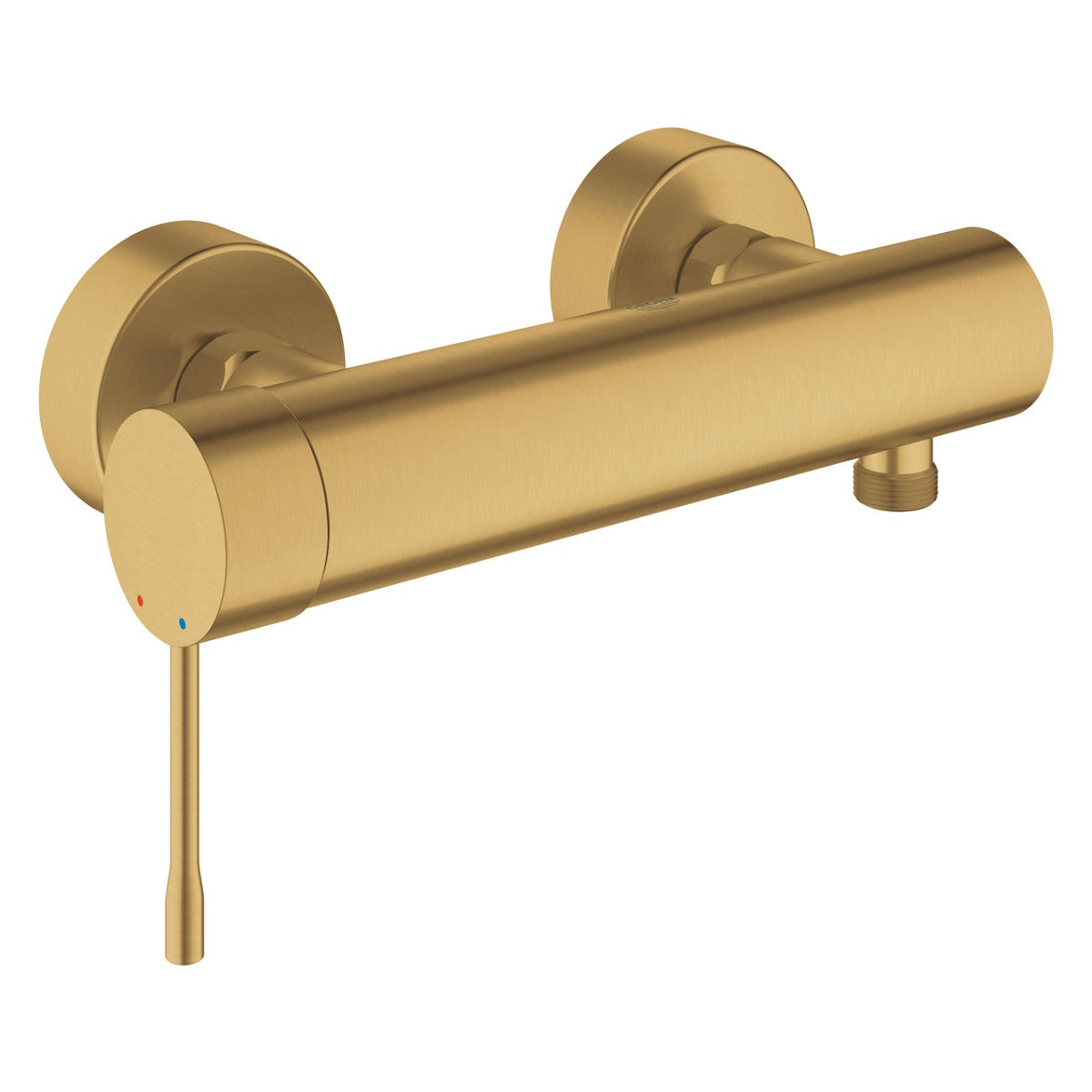 Baterie de dus Grohe Essence, 1/2'', aparenta, cartus ceramic, limitator, brushed cool sunrise - 33636GN1