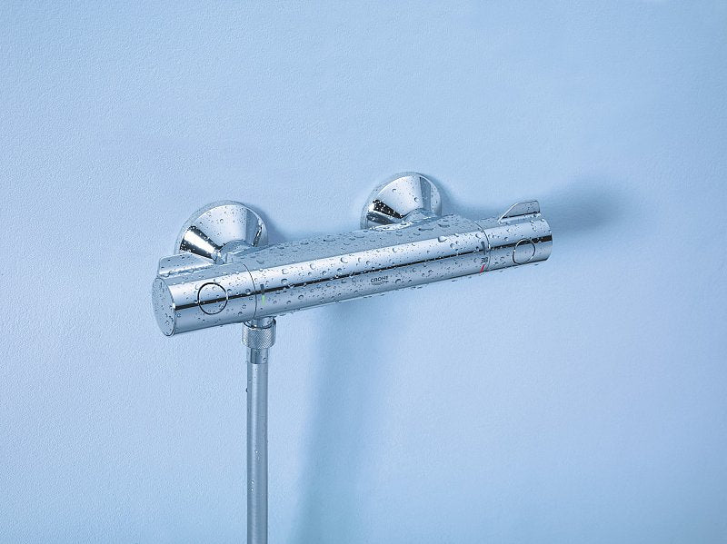 Baterie cabina dus,termostat Grohtherm 800,crom,fara set dus-34558000