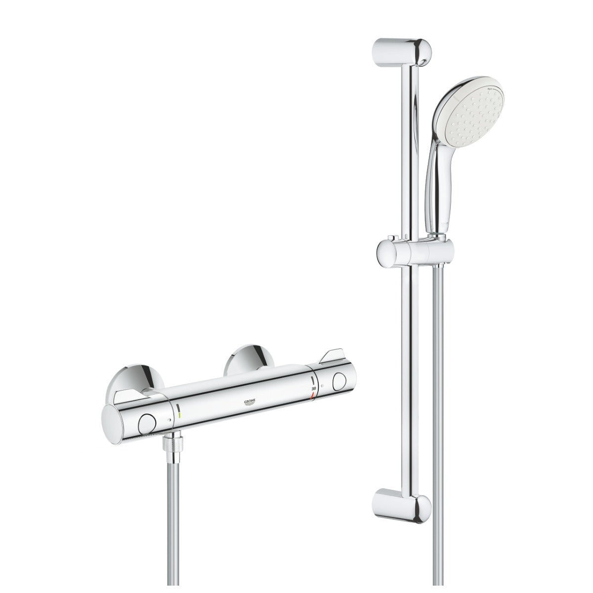 Baterie cabina dus cu termostat Grohe Grohtherm 800 ,set dus bara inclus-34565001