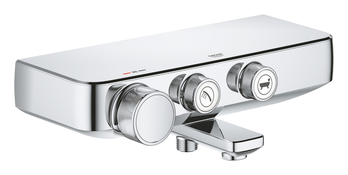 Baterie cada dus cu termostat Grohe Euphoria SmartControl-34718000