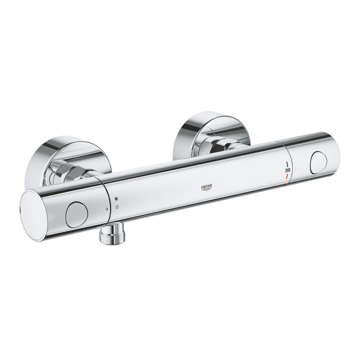 Baterie cabina dus Grohe Grohtherm 800 Cosmo ,termostat,crom,montare perete-34765000