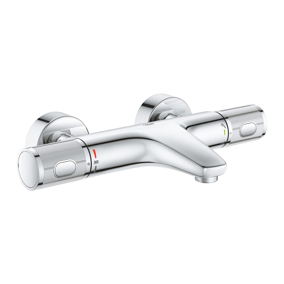 Baterie cabina cada/dus Grohe Grohtherm 1000 Performance,termostat,crom,montare perete-34779000
