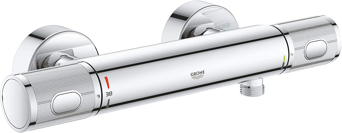 Baterie cabina dus termostat Grohe Precision Feel Performance ,crom,montare perete-34790000