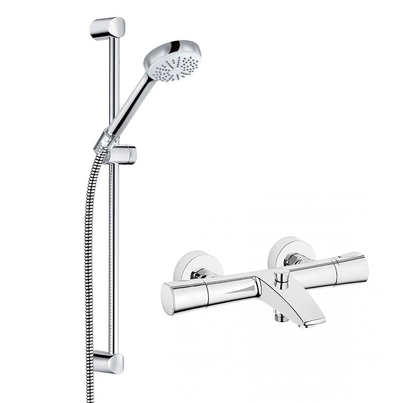 Pachet baterie cada si dus termostat Kludi , set dus(35101053,68160050)