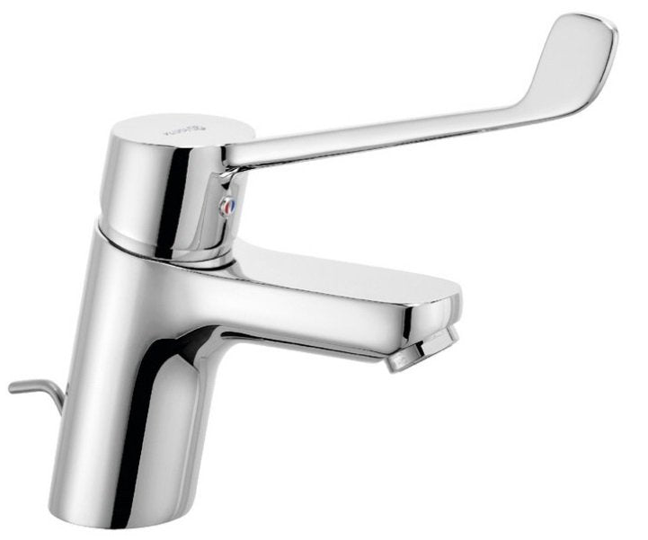 Baterie lavoar Kludi Pure&Easy 70, ventil metalic pop-up, crom - 372870565