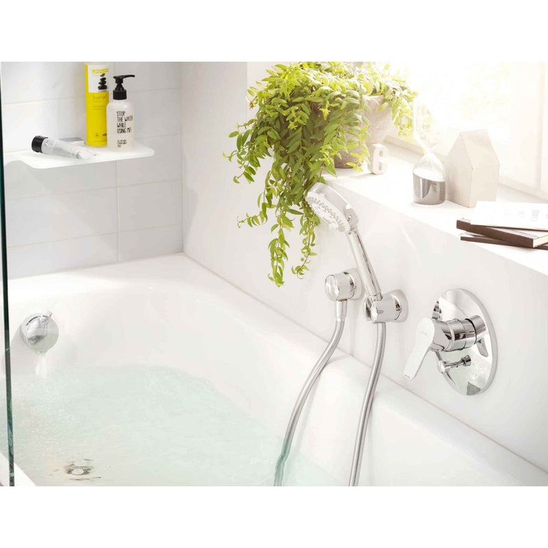 Baterie incastrata cada - dus Kludi Pure & Easy, monocomanda,  crom - 376500565
