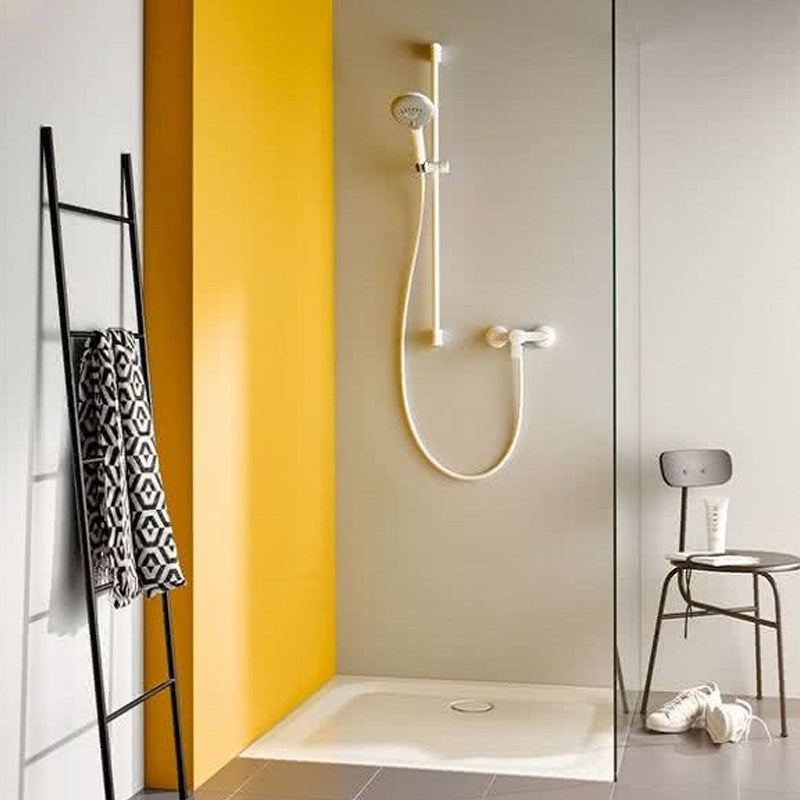Baterie dus Kludi Pure & Easy, monocomanda, crom - 378410565