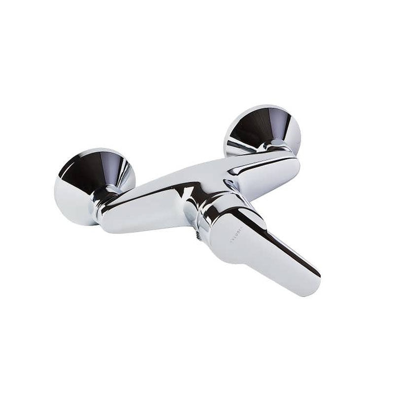 Baterie baie Kludi D-Vise, pentru dus, montaj aplicat, monocomanda, crom - 378420590
