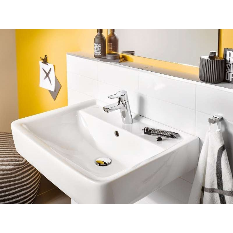 Set 3 in 1 Kludi Pure & Easy, cu baterie lavoar, baterie dus, set dus - 378450565