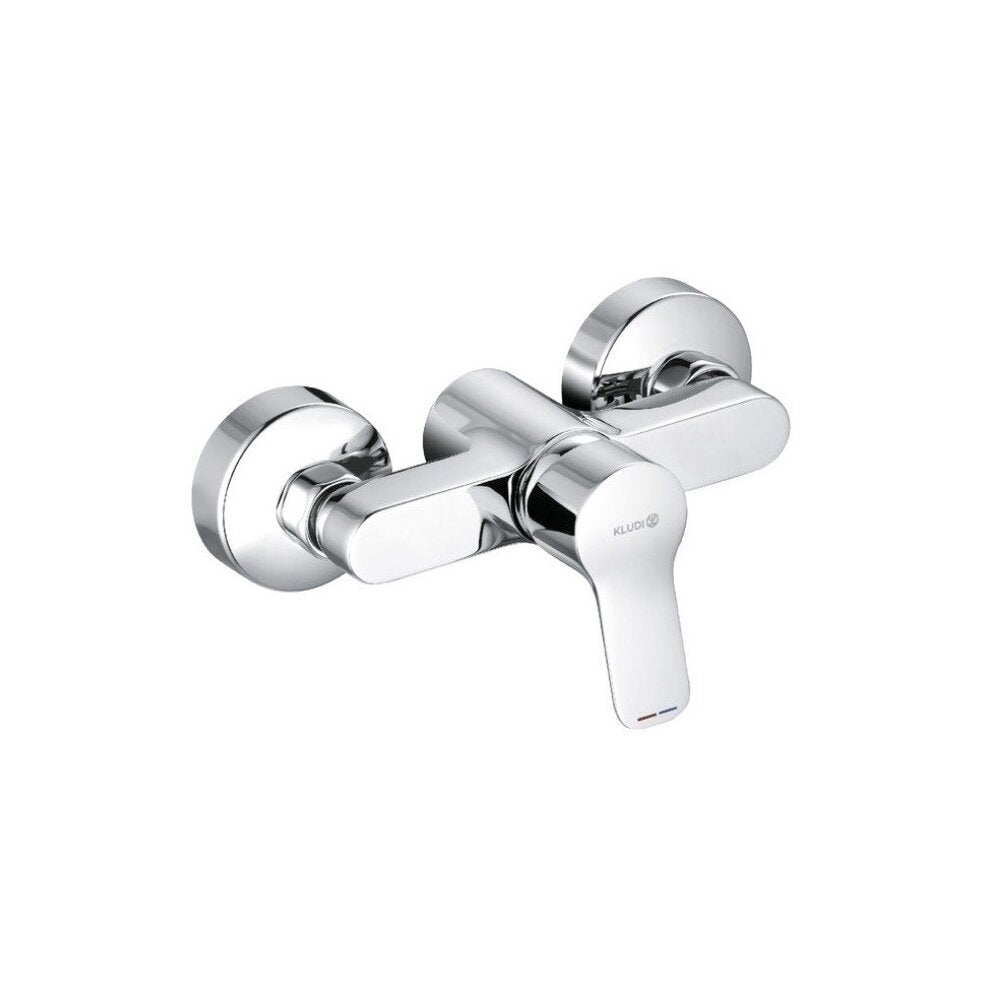 Baterie dus Kludi Pure&Easy, monocomanda, crom - 378460565