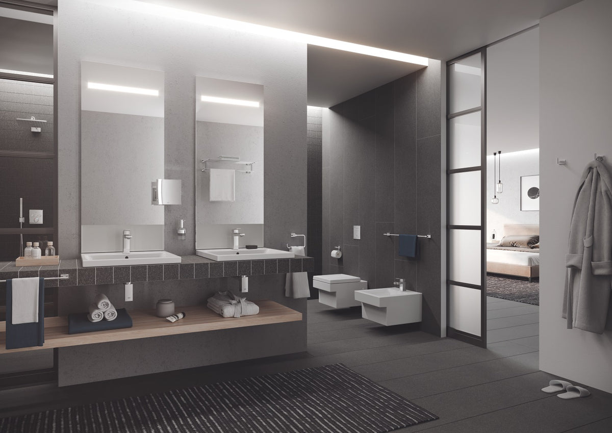 Bideu suspendat Grohe Cube Ceramic, alb - 3948600H