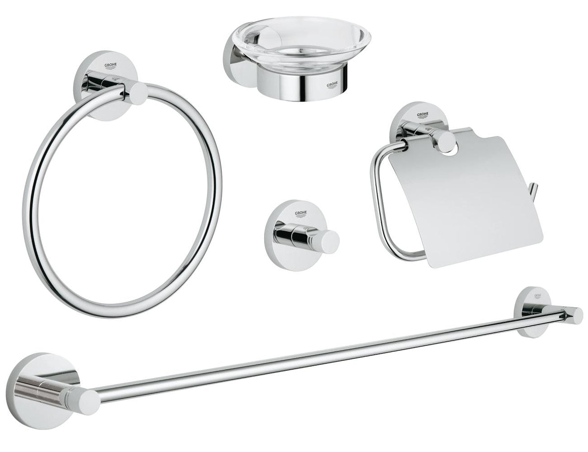 Accesorii baie Essentials set 6 piese-40344000-baterii-lux.ro