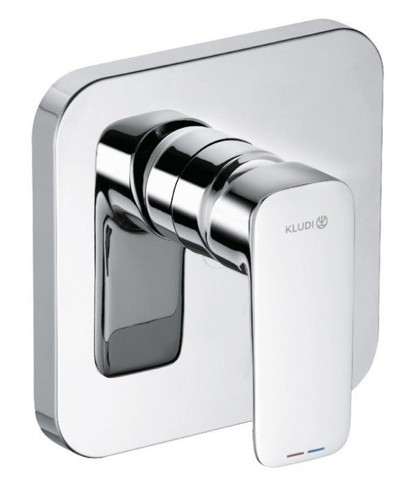 Baterie dus Kludi Pure&Style, incastrata, monocomanda, crom - 404200575