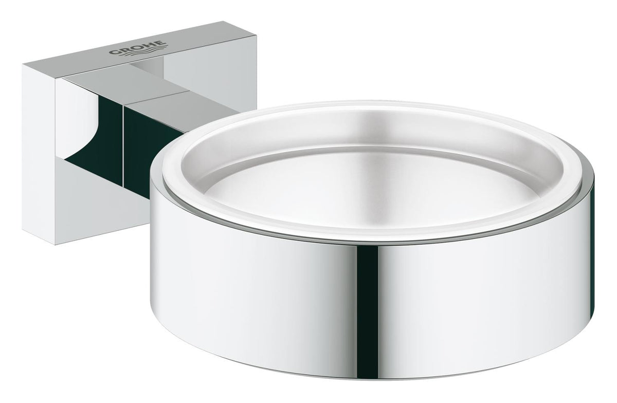 Suport pahar/savoneira Grohe Essentials Cube-40508001-Magazin accesorii sanitare baterii-lux.ro