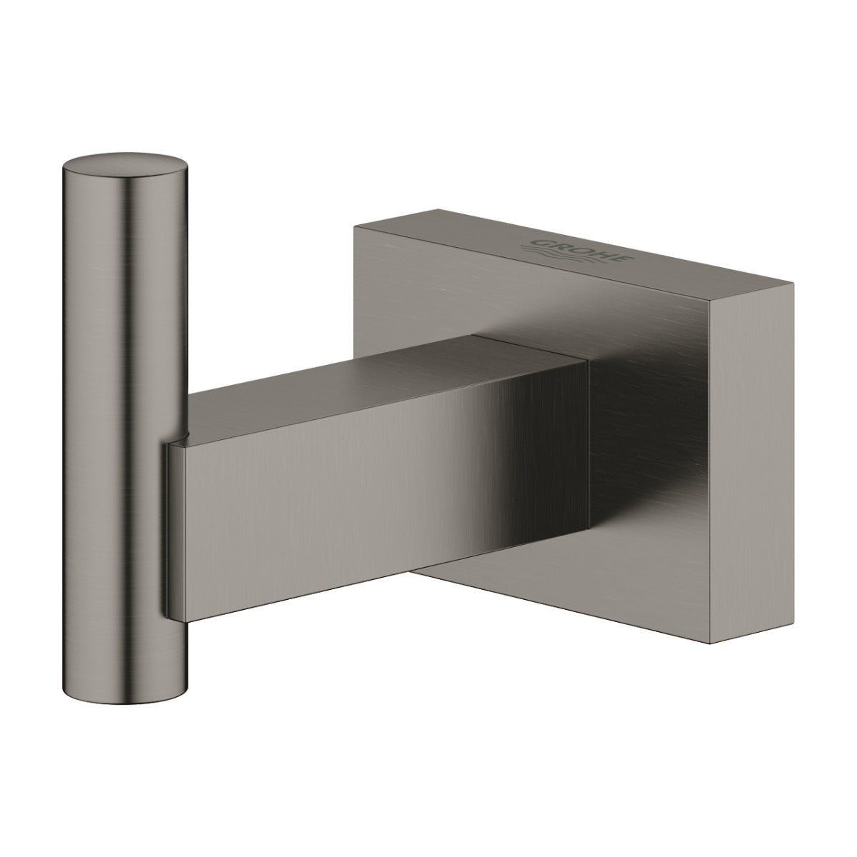 Agatatoare prosop Grohe Essentials Cube, brushed hard graphite - 40511AL1