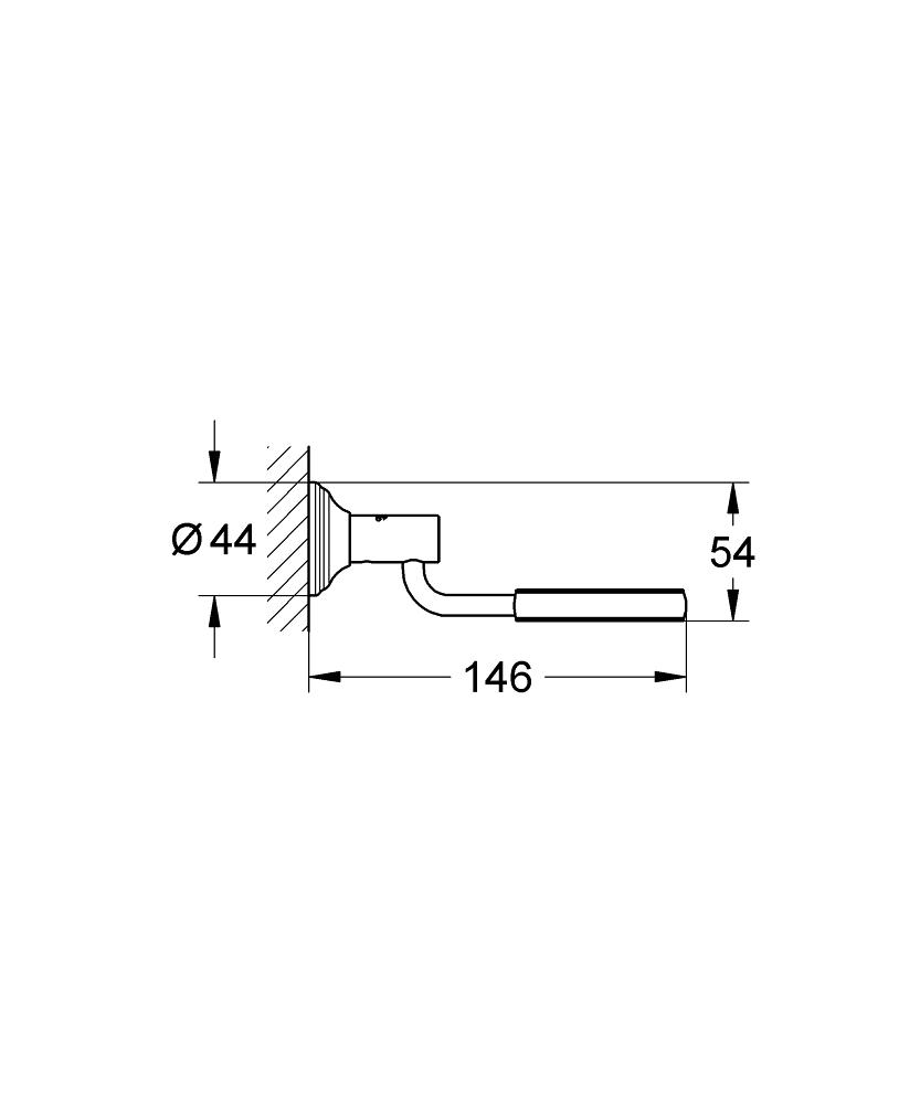 Suport pahar/savoniera Grohe Essentials Authentic-40652001