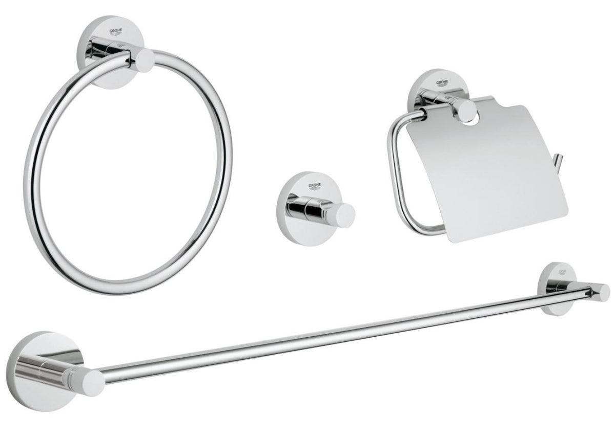 Set accesorii baie 4 in 1 Grohe Essentials-40776001