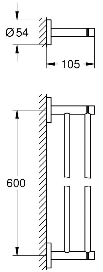 Suport prosop Grohe Essentials-40802001