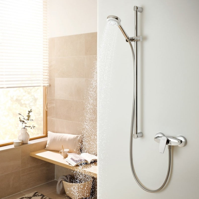 Baterie dus Kludi Pure & Style, monocomanda, fara set dus, crom - 408410575