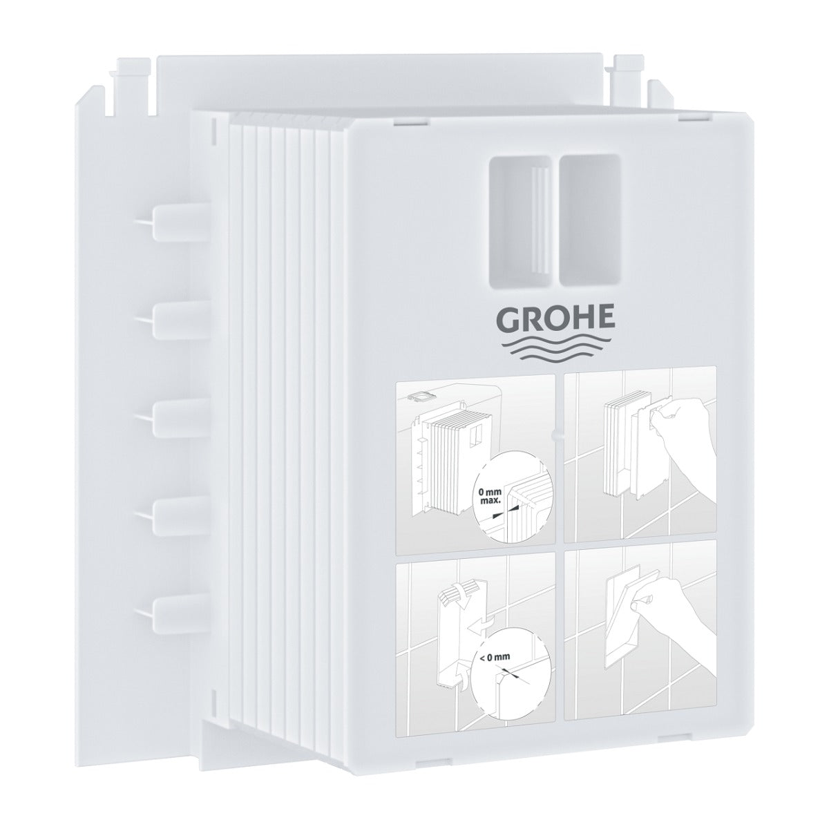 Burduf vizitare Grohe, compatibil Rapid SL, pentru placi actionare marimea S - 40911000