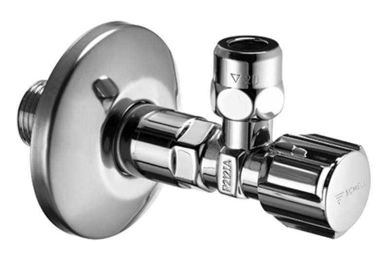 Robinet colțar de reglaj COMFORT crom - 054070