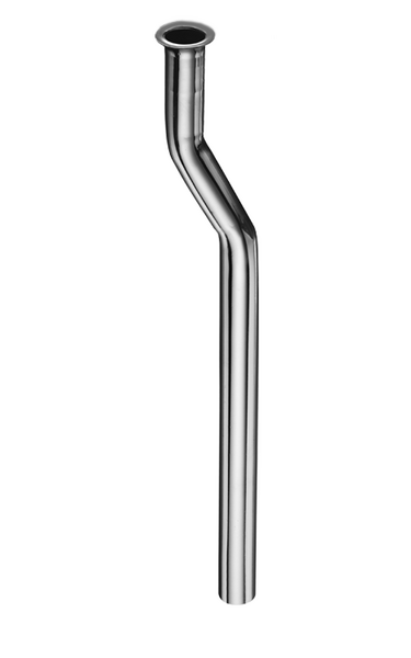Țeavă alimentare SCHELL, Ø 18 mm, cotită, crom - 502230
