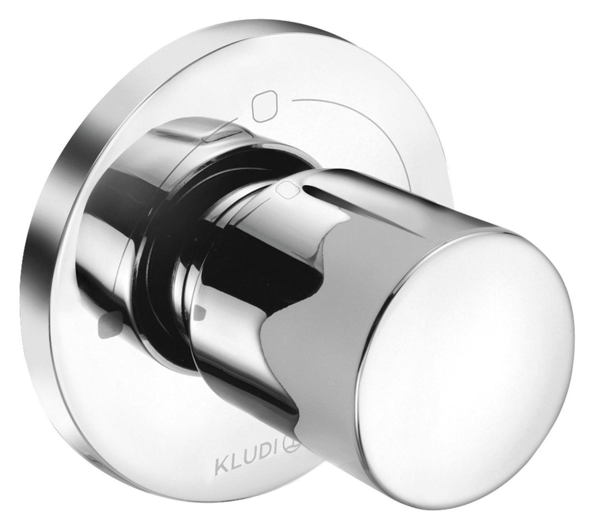 Comutator Kludi cu 2 cai, necesita corp ingropat, crom - 528470575