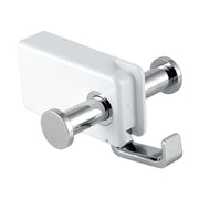 Cuier cu 3 agatori Ferro, Emotion, alb - crom - 65556.4