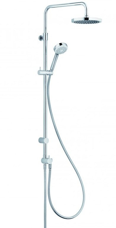 Coloana de dus Kludi Logo 200 fara baterie de dus, crom - 6809305-00