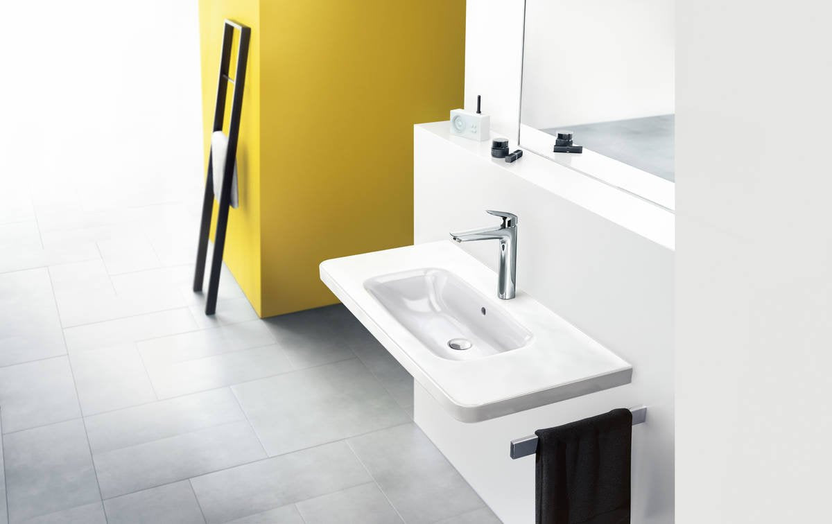 Baterie lavoar Hansgrohe Logis 190, fara ventil, crom - 71091000