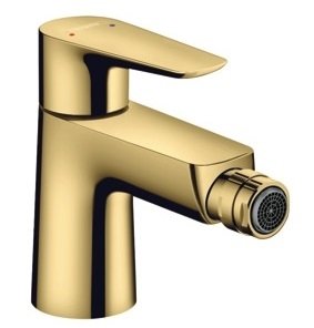 Baterie bideu Hansgrohe Talis E cu ventil pop-up, polished gold optic -  71720990