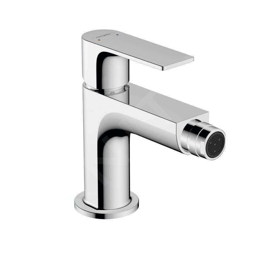 Baterie bideu Hansgrohe Rebris E, cu ventil Pop-Up, crom - 72211000