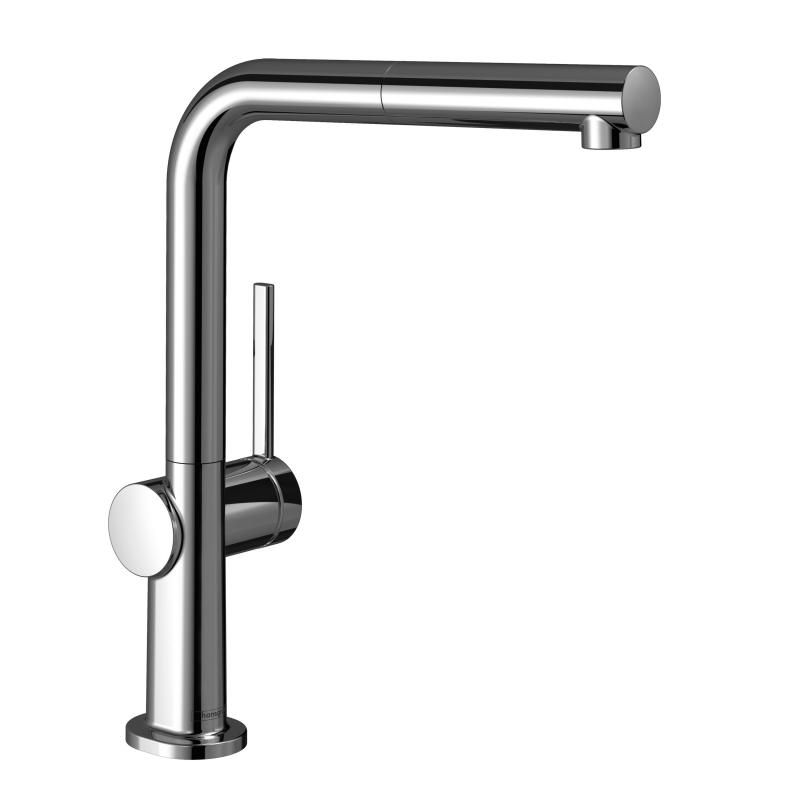 Baterie bucatarie Hansgrohe Talis M54 270, dus extractibil, crom lucios -  72808000
