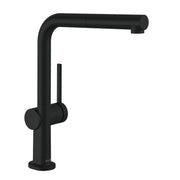 Baterie de bucatarie Hansgrohe Talis M54, 270 mm, 1 jet, dus extractabil, pivotanta, negru mat - 72808670