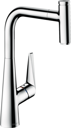 Baterie bucatarie Hansgrohe Talis Select S 300, dus extractibil, crom - 72821000
