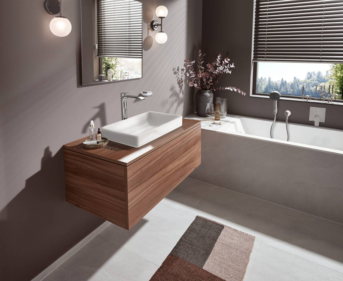 Baterie lavoar Hansgrohe Vivenis 250, ventil pop-up, crom - 75040000