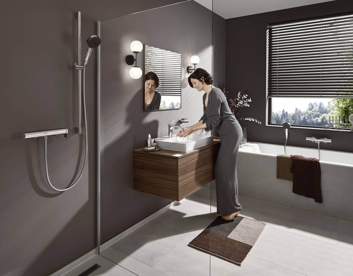 Baterie dus Hansgrohe Vivenis, crom - 75620000