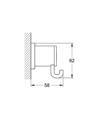 Agatatoare baie Grohe Allure-40284000