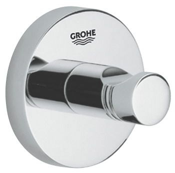 Pachet complet baterii baie Grohe Bau Edge marimea S(GRO11292701), agatatoare baie Essentials (40364001)