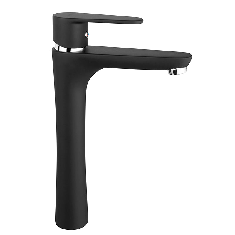 Baterie inalta de lavoar Ferro Algeo, fara ventil, negru mat - BAG2LBL
